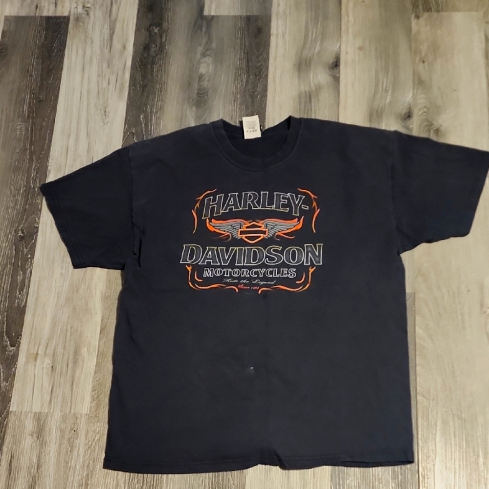Harley-Davidson Black Graphic T-Shirt